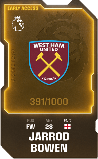 Jarrod Bowen - limited