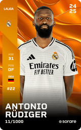 Antonio Rüdiger - limited