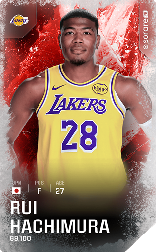 Rui Hachimura - rare