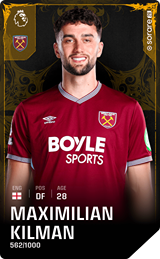 Maximilian Kilman - limited