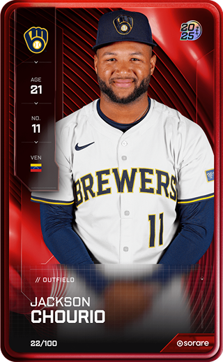 Jackson Chourio - rare