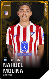Nahuel Molina - limited