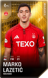 Marko Lazetić - limited