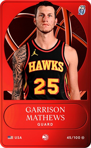 Garrison Mathews - rare