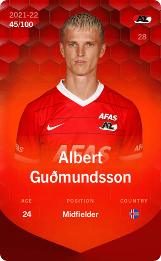 Albert Guðmundsson - rare