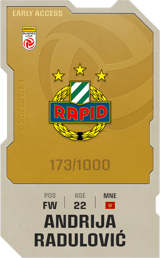 Andrija Radulović - limited