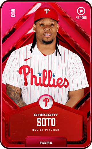 Gregory Soto - rare