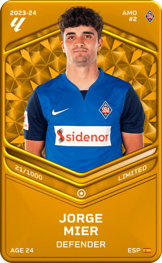 Jorge Mier - limited