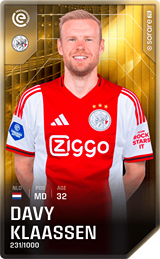 Davy Klaassen - limited