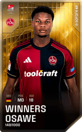 Winners Osawe - limited