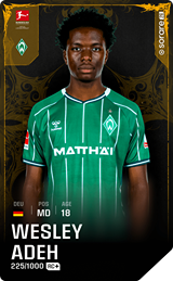 Wesley Adeh - limited