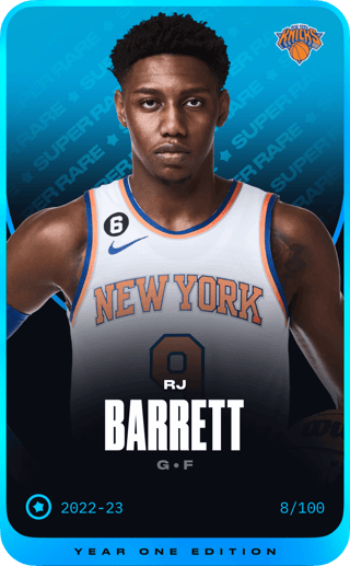 RJ Barrett - super_rare