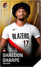 Shaedon Sharpe - limited