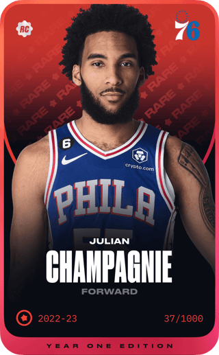 Julian Champagnie - rare