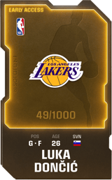 Luka Dončić - limited