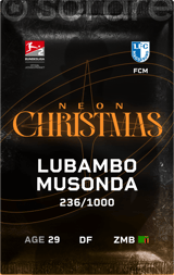 Lubambo Musonda - limited