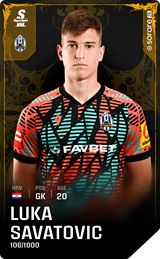 Luka Savatović - limited