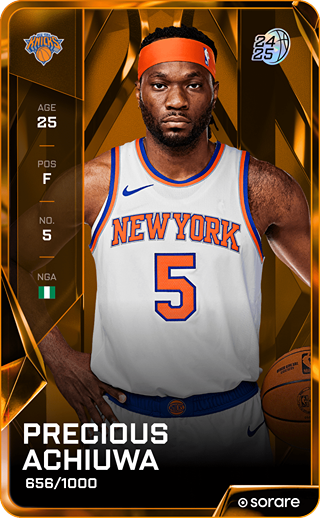 Precious Achiuwa - limited