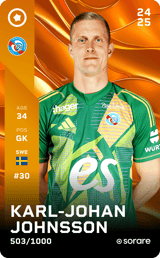 Karl-Johan Johnsson - limited