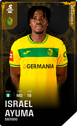 Israel Ayuma - limited