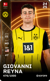 Giovanni Reyna - limited