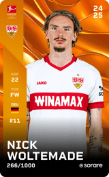 Nick Woltemade - limited