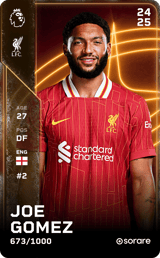 Joe Gomez - limited