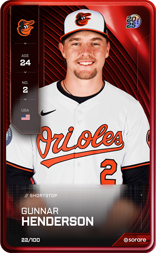 Gunnar Henderson - rare