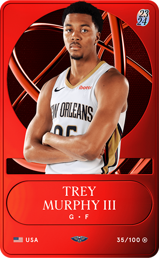 Trey Murphy III - rare