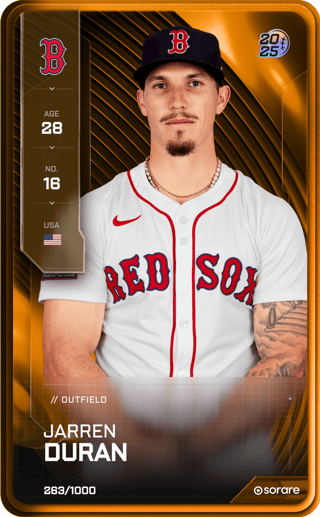Jarren Duran - limited