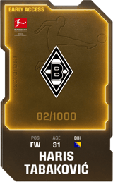 Haris Tabaković - limited