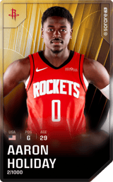 Aaron Holiday - limited
