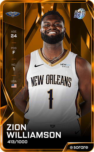 Zion Williamson - limited