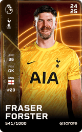 Fraser Forster - limited