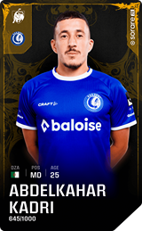 Abdelkahar Kadri - limited