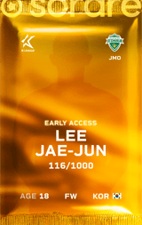 Lee Jae-Jun - limited