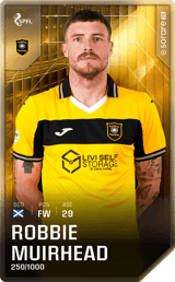 Robbie Muirhead - limited