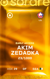 Akim Zedadka - limited