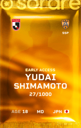 Yudai Shimamoto - limited