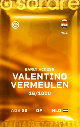 Valentino Vermeulen - limited
