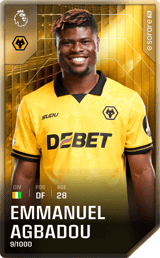 Emmanuel Agbadou - limited