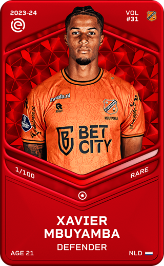 Xavier Mbuyamba - rare