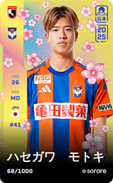 Motoki Hasegawa - limited