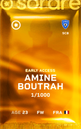 Amine Boutrah - limited