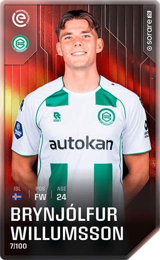 Brynjólfur Willumsson - rare