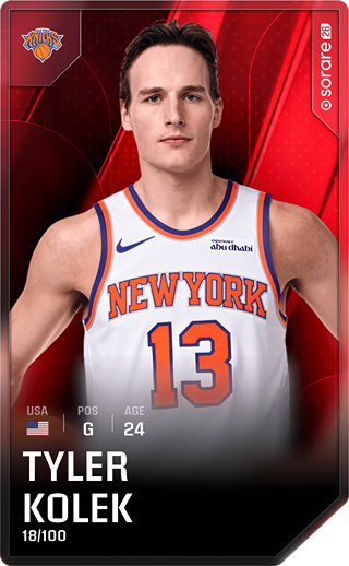 Tyler Kolek - rare