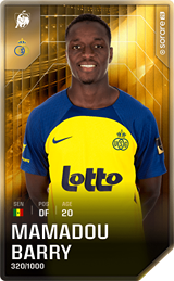 Mamadou Barry - limited