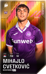 Mihajlo Cvetković - limited