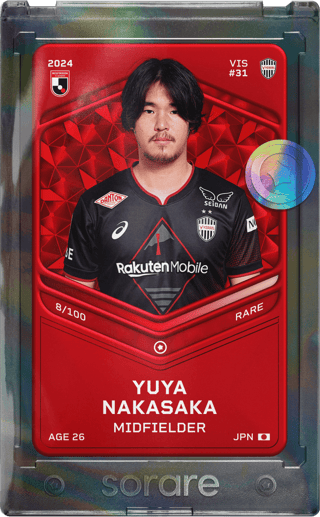 Yuya Nakasaka - rare