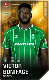 Victor Boniface - limited